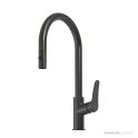 Oliveri Verona 220mm Pull Out Goose Neck Sink Mixer, Gunmetal