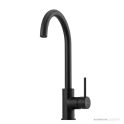 Oliveri Venice 187mm Goose Neck Mixer, Matte Black