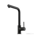 Oliveri Venice 206mm Pull Out Right Angle Mixer, Matte Black