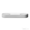 Omvivo Lune 1200mm Double Wall Basin, Matt White