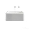 Omvivo Vision Wall Basin, Matt White
