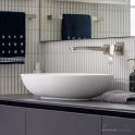 Pietra Bianca Valentina 700mm Stone Above Counter Basin