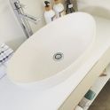 Pietra Bianca Mila 550mm Stone Above Counter Basin