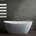 Pietra Bianca Maria 1630mm Stone Freestanding Bath