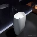 Pietra Bianca Unique 530mm Stone Freestanding Basin