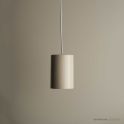 Robert Gordon Pottery Small Cylinder Pendant Poppyseed