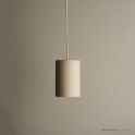 Robert Gordon Pottery Small Cylinder Pendant Bone