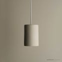 Robert Gordon Pottery Large Cylinder Pendant Stone