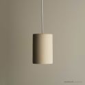 Robert Gordon Pottery Large Cylinder Pendant Bone