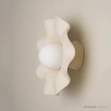Robert Gordon Pottery Pearl Wall Sconce Stone