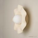 Robert Gordon Pottery Pearl Wall Sconce Bone