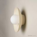 Robert Gordon Pottery Dish Wall Sconce Bone
