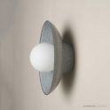 Robert Gordon Pottery Dish Wall Sconce Storm