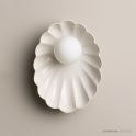 Robert Gordon Pottery Oyster Wall Sconce Coast