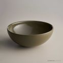Robert Gordon Pottery Clay 340 Dish Hand Basin Olive