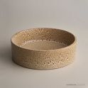 Robert Gordon Pottery Clay 400 Round Hand Basin White Ochre