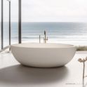 Apaiser Sentosa 1720mm Stone Freestanding Bath