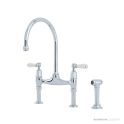 Shaws by Perrin & Rowe Pendleton Kitchen Mixer with Spray Rinse - Chrome