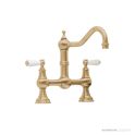 Shaws by Perrin & Rowe Hambleton Kitchen Mixer - Satin Brass
