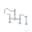Shaws by Perrin & Rowe Hambleton Kitchen Mixer with Spray Rinse - Chrome