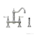 Shaws by Perrin & Rowe Hambleton Kitchen Mixer with Spray Rinse - Pewter