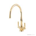 Shaws by Perrin & Rowe Silverdale Kitchen Mixer - Polished Brass