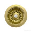 Shaws of Darwen 90mm Basket Strainer - Raw Brass