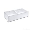 Shaws of Darwen Shaker Double 900 Butler Sink, White