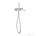 Sussex Suba Bath Mixer System Lh With Hand Shower 210mm
