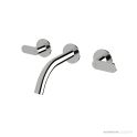 Sussex Duet Wall Bath Set 165mm