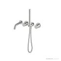 Sussex Circa Vertex Bath Mixer System With Handshower 150mm