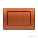 TECE Planus Flush Button, Antique Copper