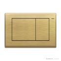 TECE Planus Flush Button, Old Brass