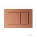 TECE Now Flush Button, Red Bronze