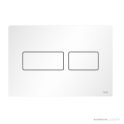 TECE Solid Flush Button, Gloss White