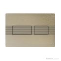 TECE Solid Flush Button, Brushed Nickel