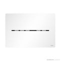 TECE Solid Electronic Flush, Matte White