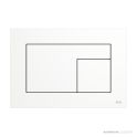 TECE Velvet Flush Button, Matte White