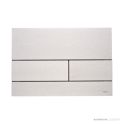 TECE Square Metal II Flush Button, Stainless Steel