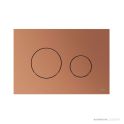 TECE Loop ABS Flush Button, Red Bronze