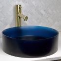 Basin Lab Liquid Coliseum 400mm Oxyform Basin Sapphire