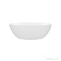 Victoria & Albert Barcelona 1500mm Stone Freestanding Bath, Gloss White