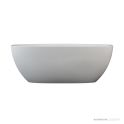 Victoria & Albert Barcelona 1500mm Stone Freestanding Bath, Matt White