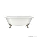 Victoria & Albert Cheshire 1744mm Stone Bath with Ball + Claw Feet, Brushed Nickel