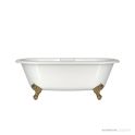 Victoria & Albert Cheshire 1744mm Stone Bath with Ball + Claw Feet, Polished Brass