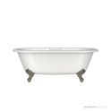 Victoria & Albert Cheshire 1744mm Stone Bath with Ball + Claw Feet, Polished Nickel