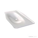 Victoria & Albert Mandello 114 Solo Stone Undermount Basin 1145 x 579 x 185mm, with Overflow and No Taphole, Gloss White
