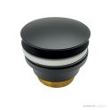 Victoria & Albert Kit 25 Basin Waste, Matt Black
