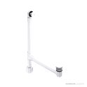 Victoria & Albert Kit 50 Bath Waste with Overflow, Gloss White