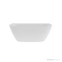 Victoria & Albert Lussari 1600mm Stone Back to Wall Bath, Matt White